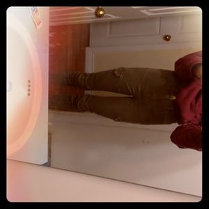 Green jeans/cargo pants